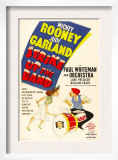 Strike Up the Band, Judy Garland, Mickey Rooney, 1940 Art
