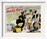 The Big Store, Harpo Marx, Chico Marx, Virginia O'Brien, Groucho Marx, 1941 Poster