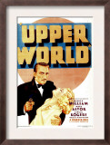 Upper World, Warren William, Ginger Rogers on Midget Window Card, 1934 Art