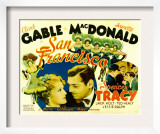 San Francisco, Jeanette Macdonald, Clark Gable, 1936 Prints