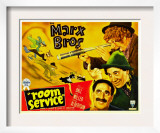 Room Service, Marx Brothers Left from Left: Chico Marx, Groucho Marx, Harpo Marx, 1938 Posters