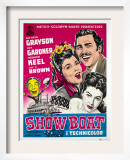 Show Boat, Joe E. Brown, Kathryn Grayson, Howard Keel, Ava Gardner, 1936 Posters