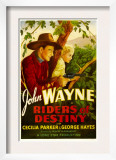 Riders of Destiny, John Wayne, Cecilia Parker, 1933 Pôsters Riders of Destiny, John Wayne, Cecilia Parker, 1933 Pôsters
