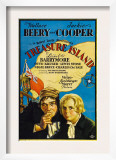 Treasure Island, Wallace Beery, Jackie Cooper, 1934 Prints