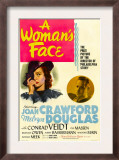 A Woman's Face, Joan Crawford, Melvyn Douglas, 1941 Posters