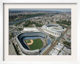 Old New York Yankees Stadium next to New Ballpark, New York, NY Framed Photographic Print