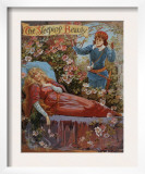 The Sleeping Beauty, Fairy Tales Children's Books Pantomimes Posters, UK, 1910 Art