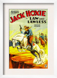 Law and Lawless, Jack Hoxie, 1932 Posters