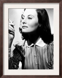 The Glass Castle, Michele Morgan, 1950 Print