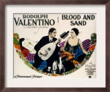 Blood and Sand, Rudolph Valentino, Nita Naldi, 1922 Posters