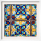 Mediterranean Damask II Print by Nicole Katano