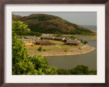 The Quartz Mountain Lodge in Lone Wolf, Oklahoma, Pictured on April 30, 2003 Framed Photographic Print by Sue Ogrocki