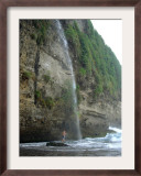 Secret Beach near Portsmouth, Dominica Framed Photographic Print by Jill Lawless