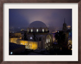 General View of the Hurva Synagogue in Jerusalem's Old City Framed Photographic Print
