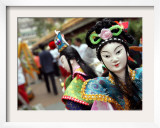 Chinese Deity Puppets Framed Photographic Print