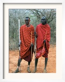 Maasai Warriors Framed Photographic Print