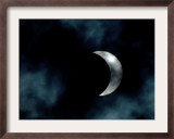 an Eclipse in Bucharest Romania Framed Photographic Print