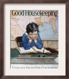 Good Housekeeping, October, 1928 Poster