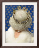 Britain's Queen Elizabeth Leaves the Houses of Parliament in London Framed Photographic Print