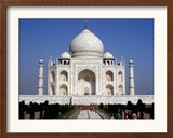 The Taj Mahal Framed Photographic Print