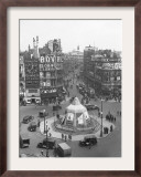 View of Shaftesbury Avenue and Piccadilly Circus Framed Photographic Print
