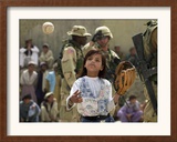 A Young Afghan Girl Named Hatira Framed Photographic Print