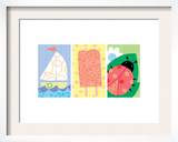 Signs of Summer Triptych Prints