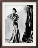Constance Bennett in Evening Gown by Designer Adrian, 1935 Prints