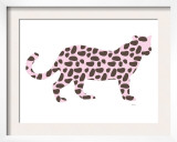 Pink Jaguar Print by  Avalisa