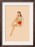 Varga Girl, July 1941 Prints by Alberto Vargas