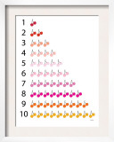 Warm Counting Cherries Art by  Avalisa