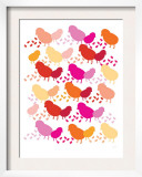 Warm Chick Pattern Prints by  Avalisa