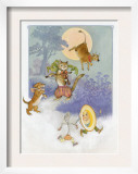 Hey Diddle Diddle Mother Goose Prints