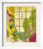 Ladies Having Tea Posters