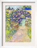Garden Bench and Gate Posters