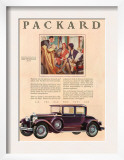 Packard, Magazine Advertisement, USA, 1929 Prints
