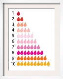 Warm Counting Pears Posters by  Avalisa
