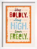 Step, Leap, Soar Poster