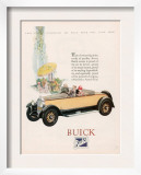 Buick, Magazine Advertisement, USA, 1927 Posters