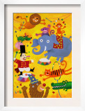 Crazy Circus Characters Prints
