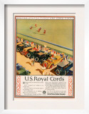 US Royal Cords, Magazine Advertisement, USA, 1924 Print