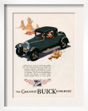 Buick, Magazine Advertisement, USA, 1926 Print