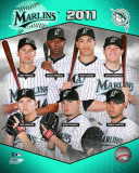 Florida Marlins 2011 Team Composite Photo