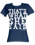 Juniors: The Office - She Said T-Shirts