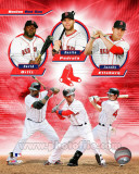 Boston Red Sox 2011 Triple Play Composite Photo
