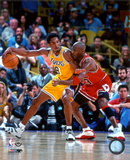 Michael Jordan & Kobe Bryant 1998 Action Photo