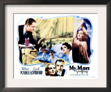 My Man Godfrey, William Powell, Alice Brady, Carole Lombard, 1936 Posters