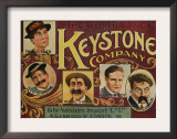 Keystone Film Company, Phyllis Allen, Syd Chaplin, Mack Swain, Harry McCoy, Chester Conklin, 1910 Poster