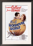 It's a Wonderful World, James Stewart, Claudette Colbert, 1939 Prints