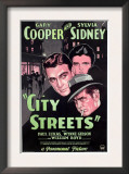City Streets, Gary Cooper, Sylvia Sidney, Paul Lukas, 1931 Prints